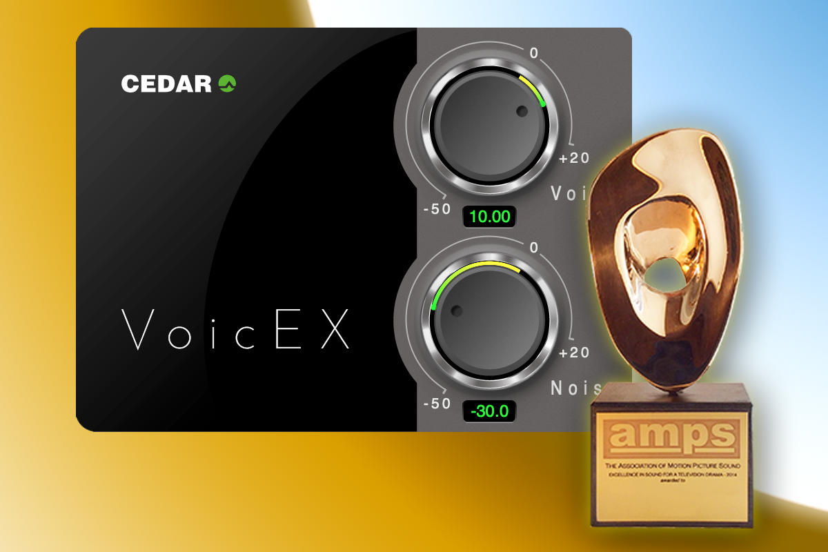 AMPS Award nominee 2024 - CEDAR VoicEX voice extractor